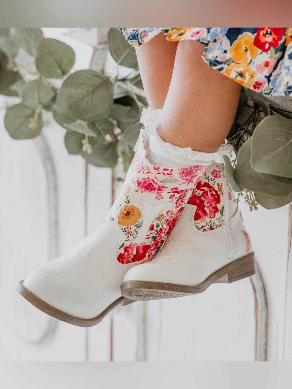 LISTING SOON: Sweethoney Limited Edition Boots in Bright Zinnias